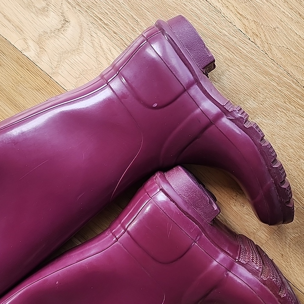 Hunter Tall Wellie Gloss Rain Boots size 37 - Picture 13 of 15